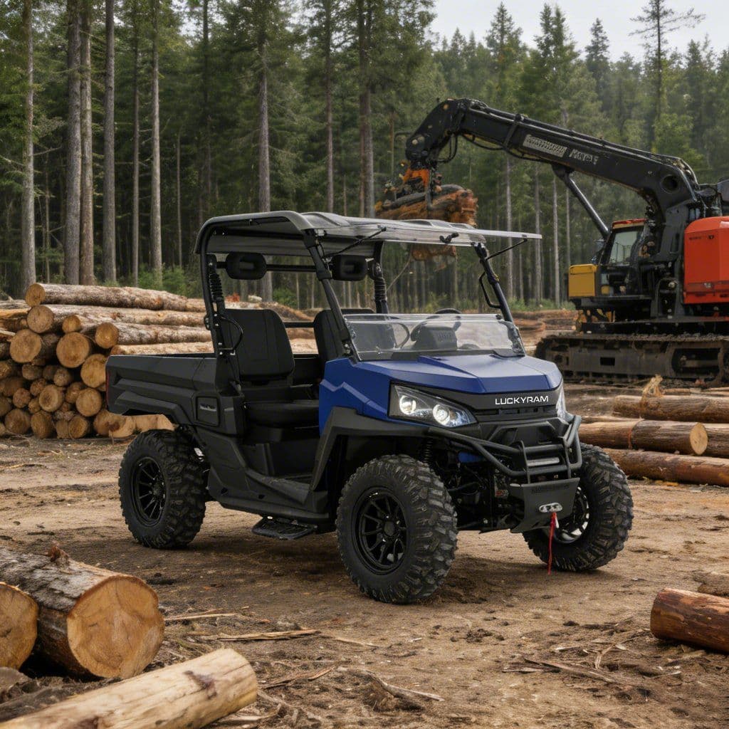 10КВ айнымалы ток қозғалтқышы UTV қатарлас 73,6В 150Ач 400А контроллері 4WD жол бойында