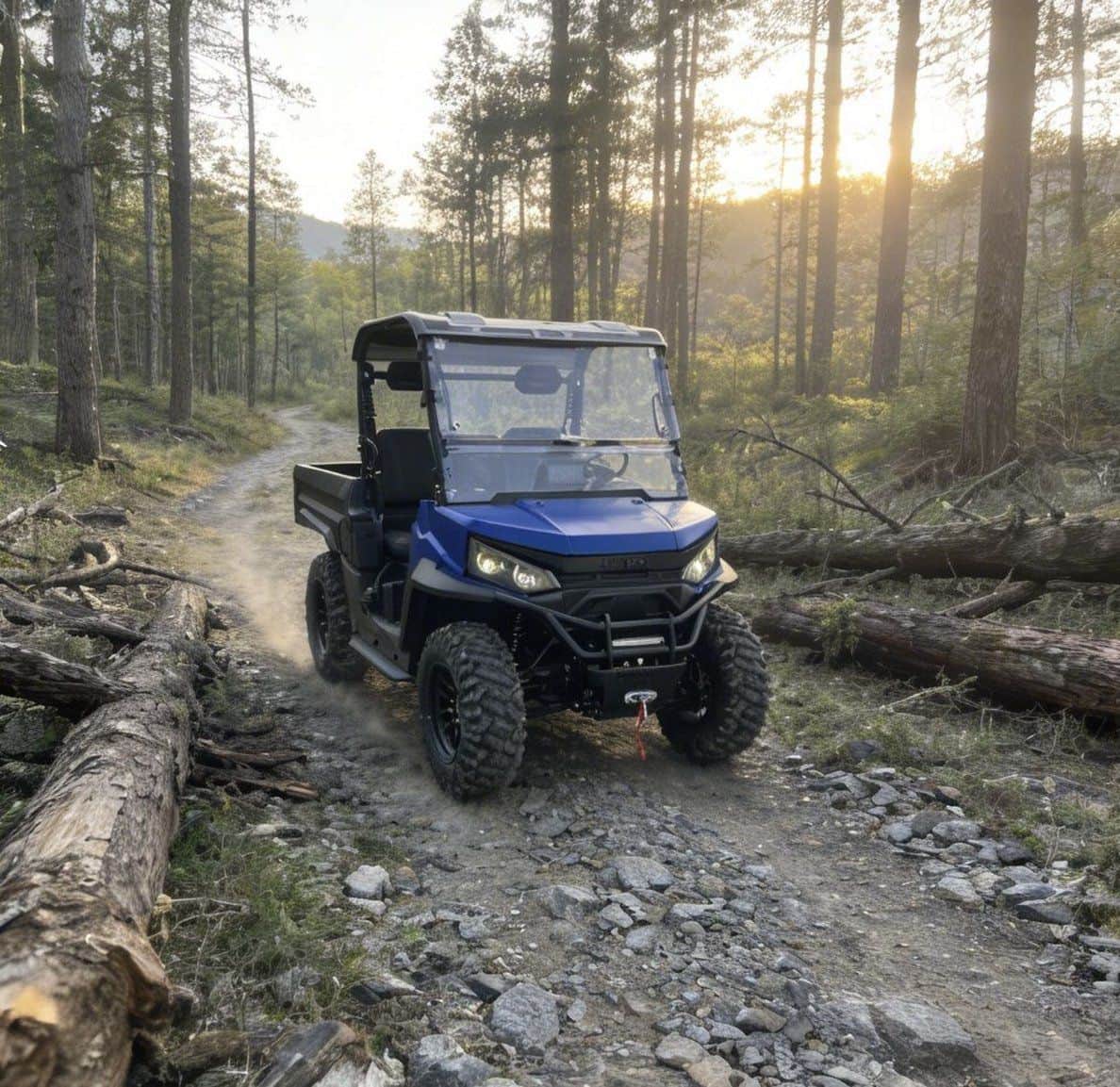 4WD Electric Ranch UTV Farm 73,6V 150Ah контроллері 20KW Peak