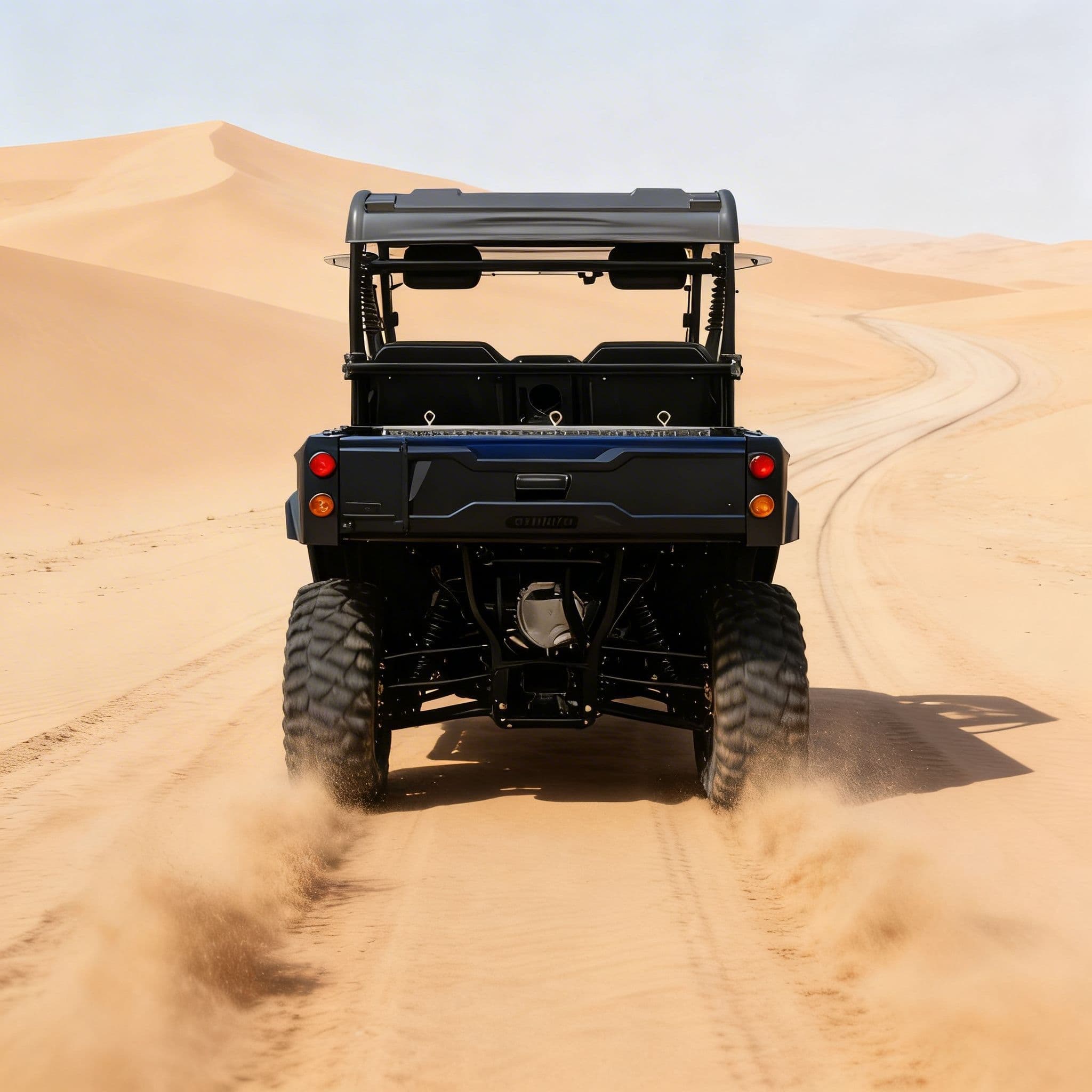 73,6В 150Ач 4WD электрлік UTV PKE кілтсіз 1000кг сүйреу