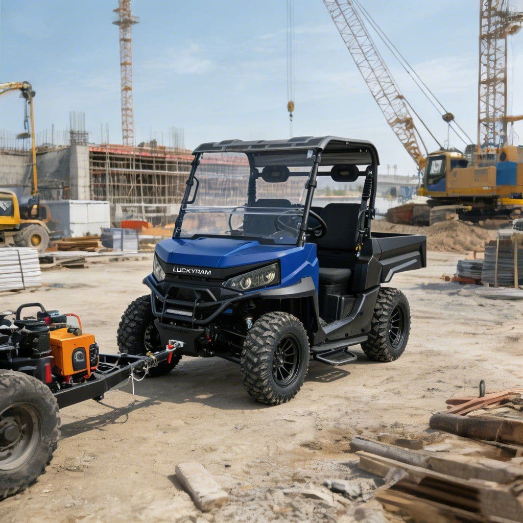 Аң аулауға арналған электрлік UTV 4WD 73,6V 150Ah EPS Power руль