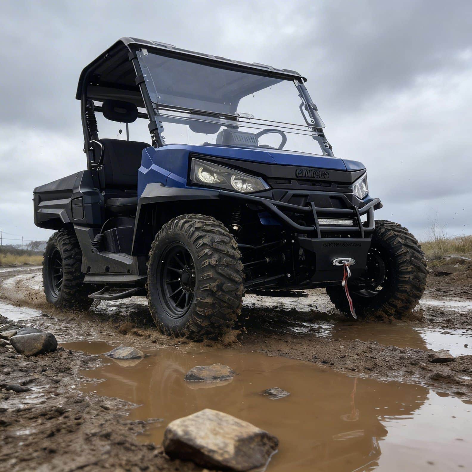 Электрлік UTV 73,6В 20КВ Ең жоғары қуат 4WD 400A контроллері Жолдан тыс